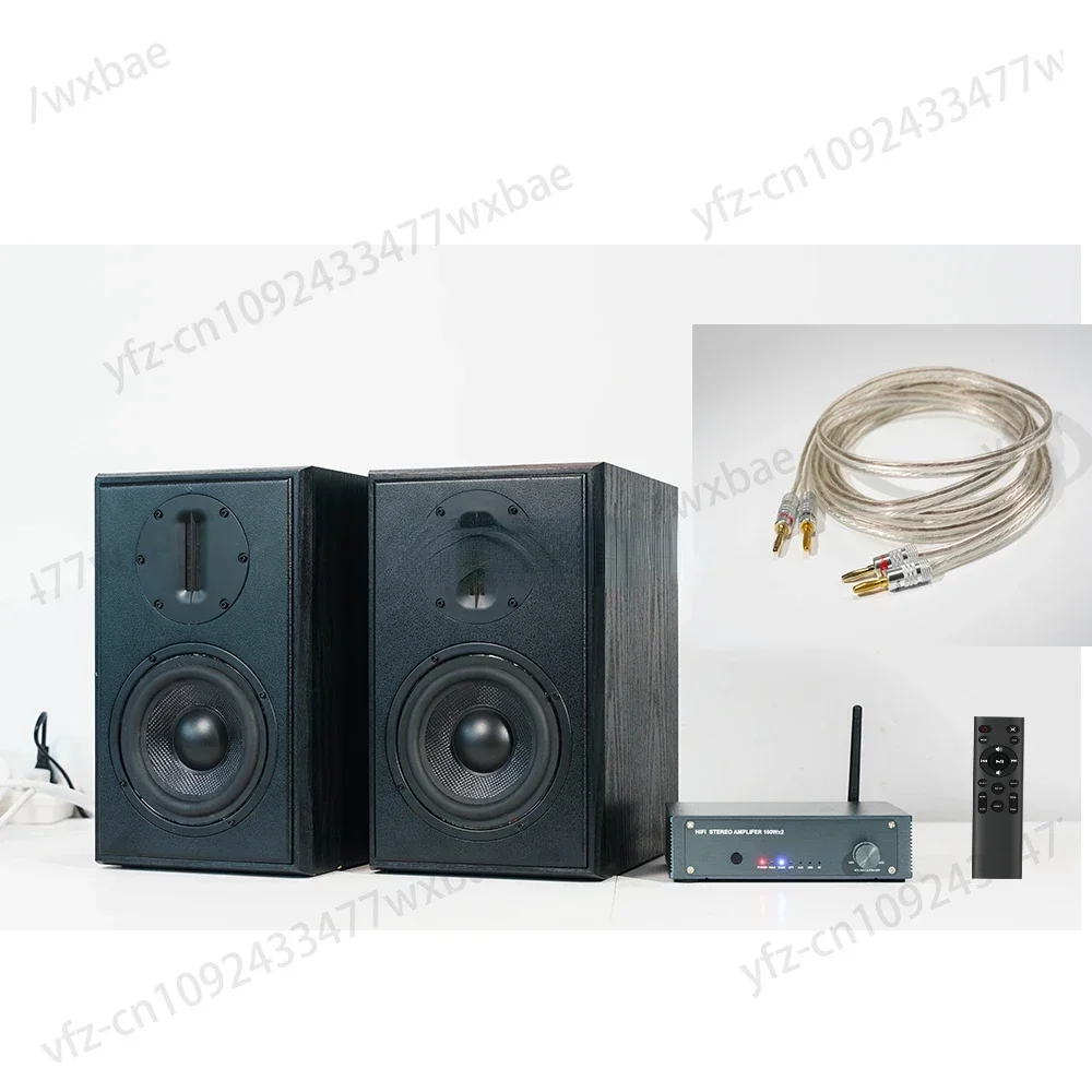 KTV Home Theater Bass Conference Combination Small Digital Amplifier Speaker Kit Bookshelf Speaker