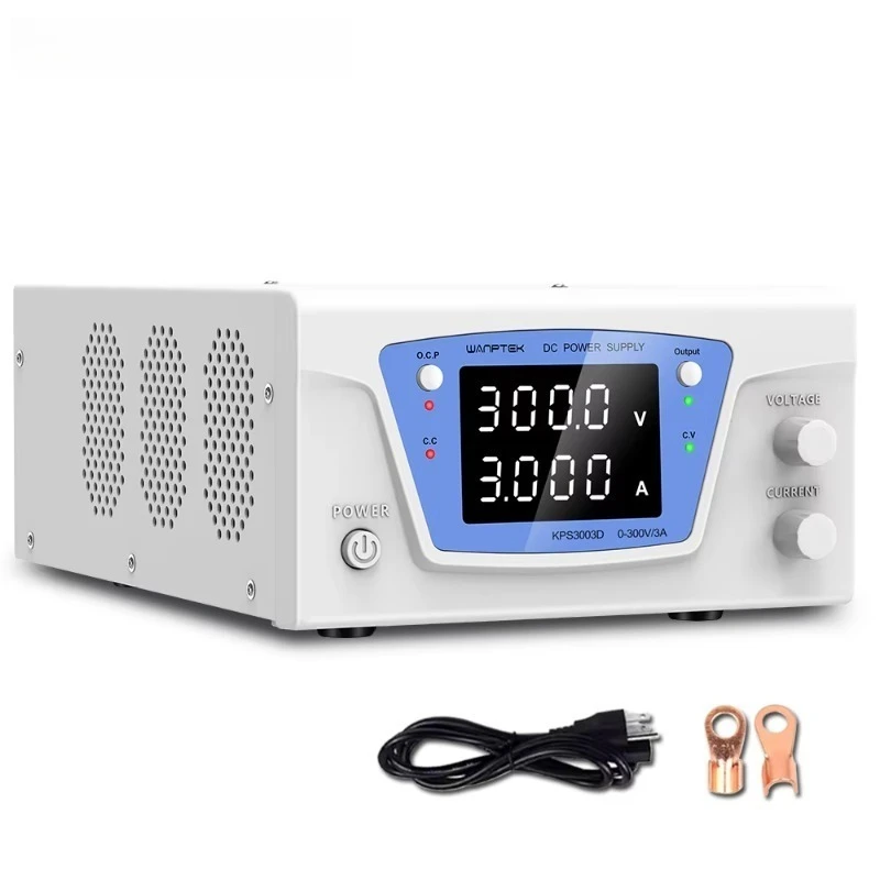 30V 30A BENCH DC ADJUSTABLE POWER SUPPLY, DC POWER SOURCE, LAB, REPAIR, CHARGING, DESIGN, SCHOOL, ELECTROPLATE, KPS3030D