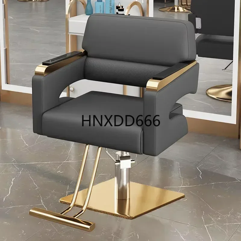 Luxury Ergonomic Barber Chairs Barbershop Chaise Coiffure Beauty Salon Chairs Professional Equipment Sillon Peluqueria Furniture