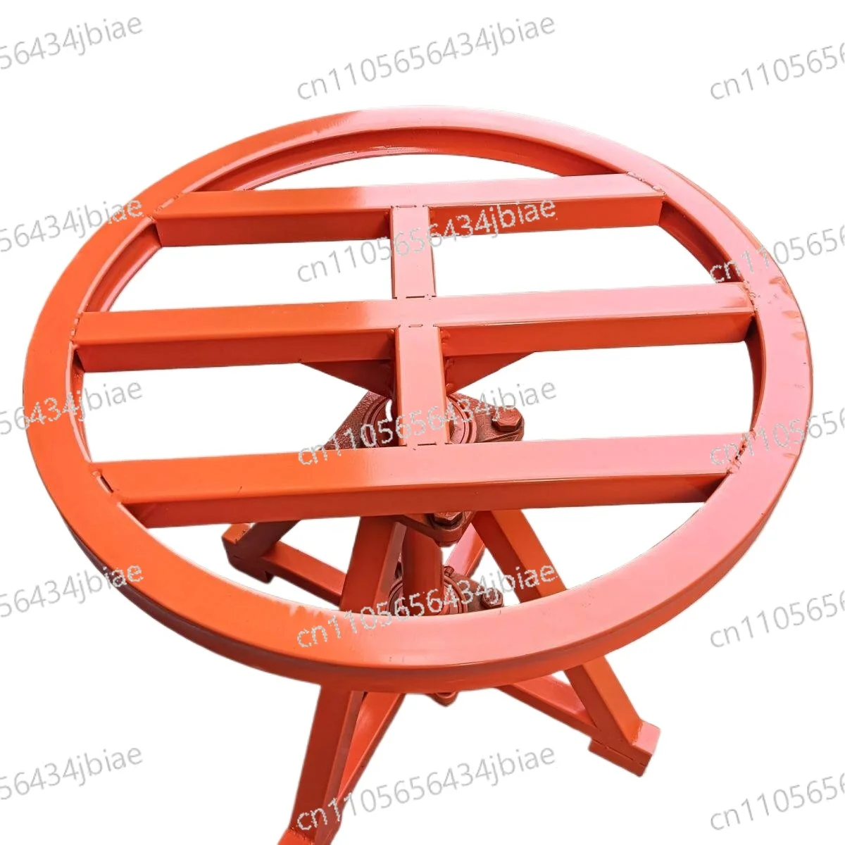 360 rotating iron workbench painting and polishing display console
