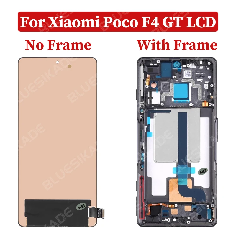 New For Xiaomi POCO F4 GT LCD 21121210G Display Touch Screen Digitizer Assembly For POCO F4 LCD 22021211RG Replacement Parts