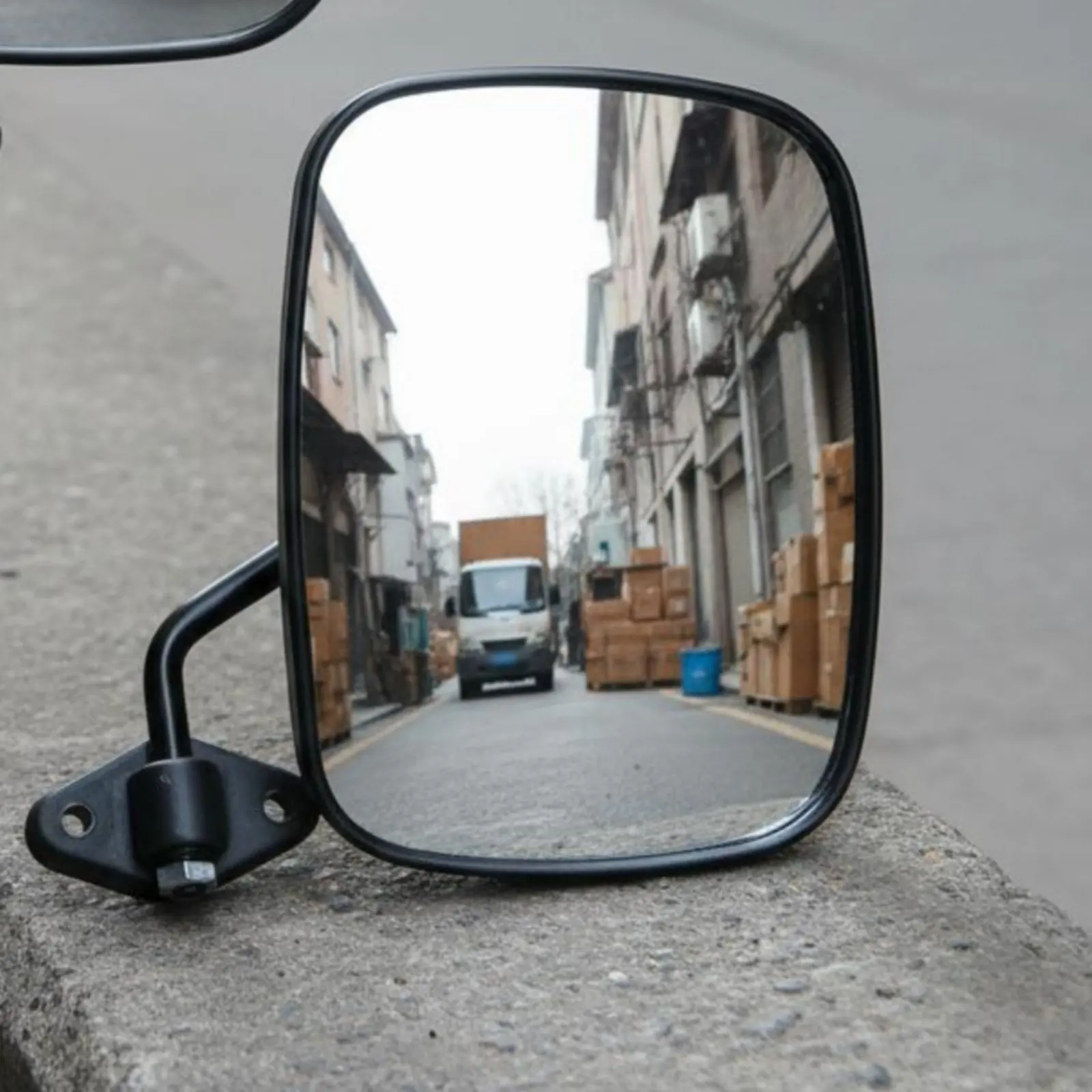 Electric Three-Wheeled Vehicle Mirror Wide Field of View Convex Reversing Mirror Crystal Clear Glass