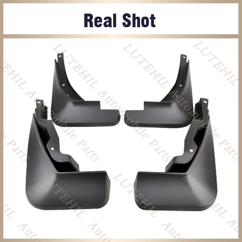 Set Molded Mud Flaps For Audi A4 B9 2016 17 18 2019 2020 Mudflaps Splash Guards Mud Flap Front Rear Mudguards Fender Accessories