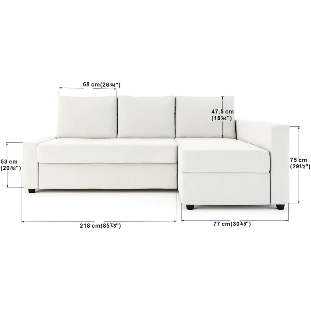 Чехол Fri능 для дивана-кровати — изготовленный на заказ для IKEA Fri능 Chaise Corner Sectional