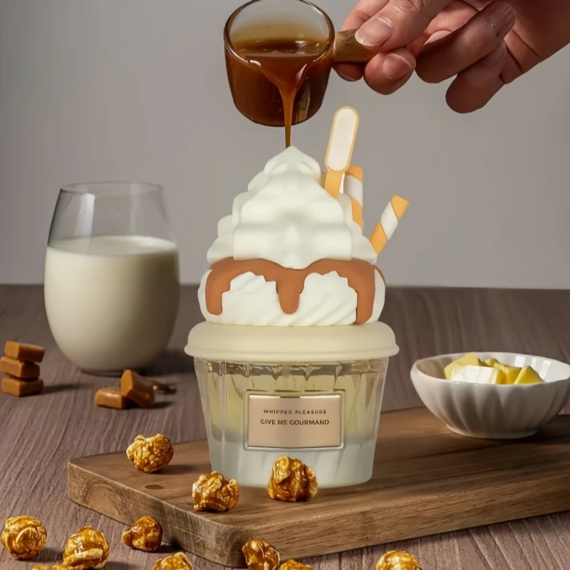 Whipped Pleasure Eau de Parfum، مجموعة Give Me Gourmand، شكل بخاخ، 75 مل، كريمة مخفوقة، رائحة الكراميل والفانيليا، تدوم طويلاً #6