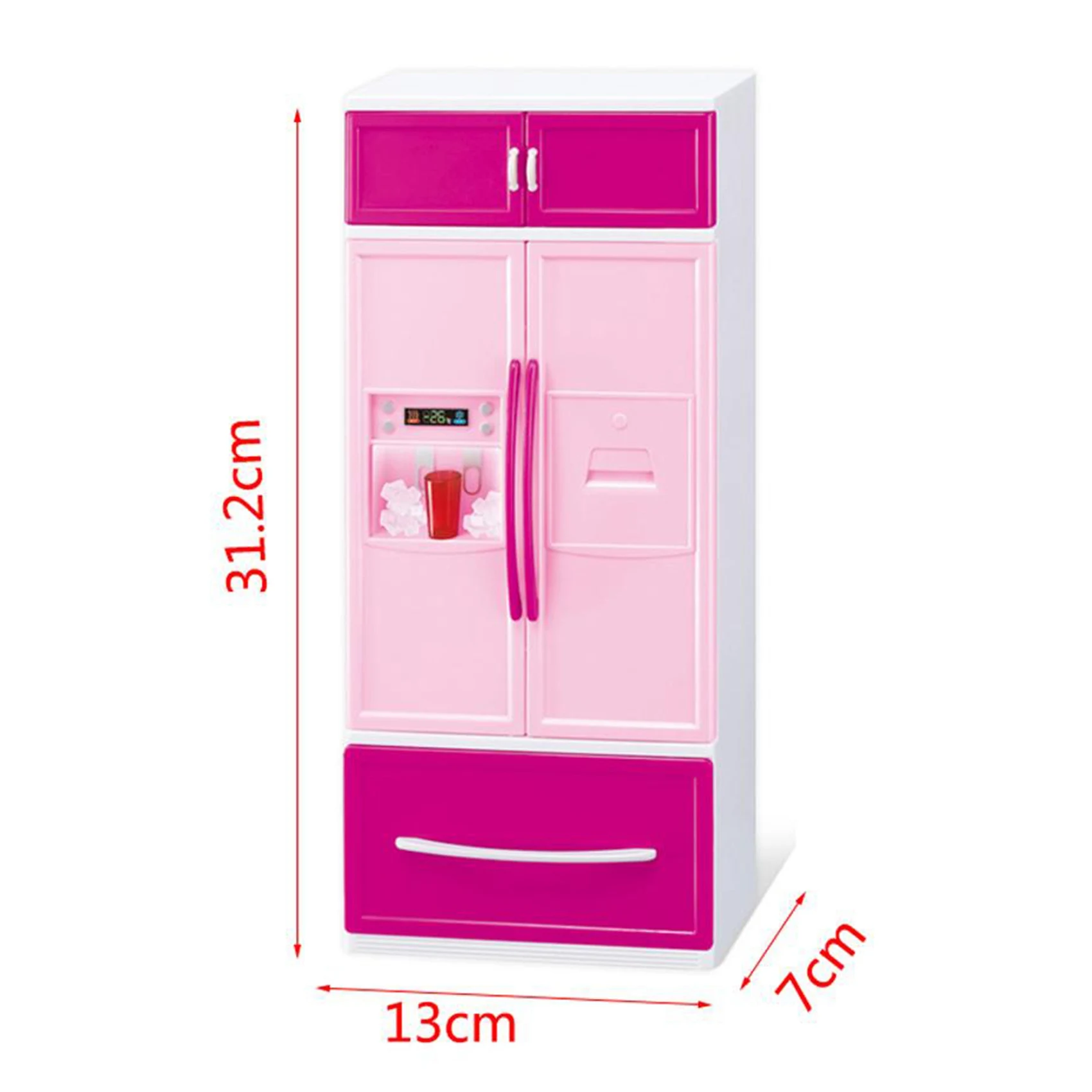 AS96-Simulatie Keukenkasten Set Kinderen Fantasiespel Koken Gereedschap Mini Servies Sets Meisjes Poppenhuis Speelset