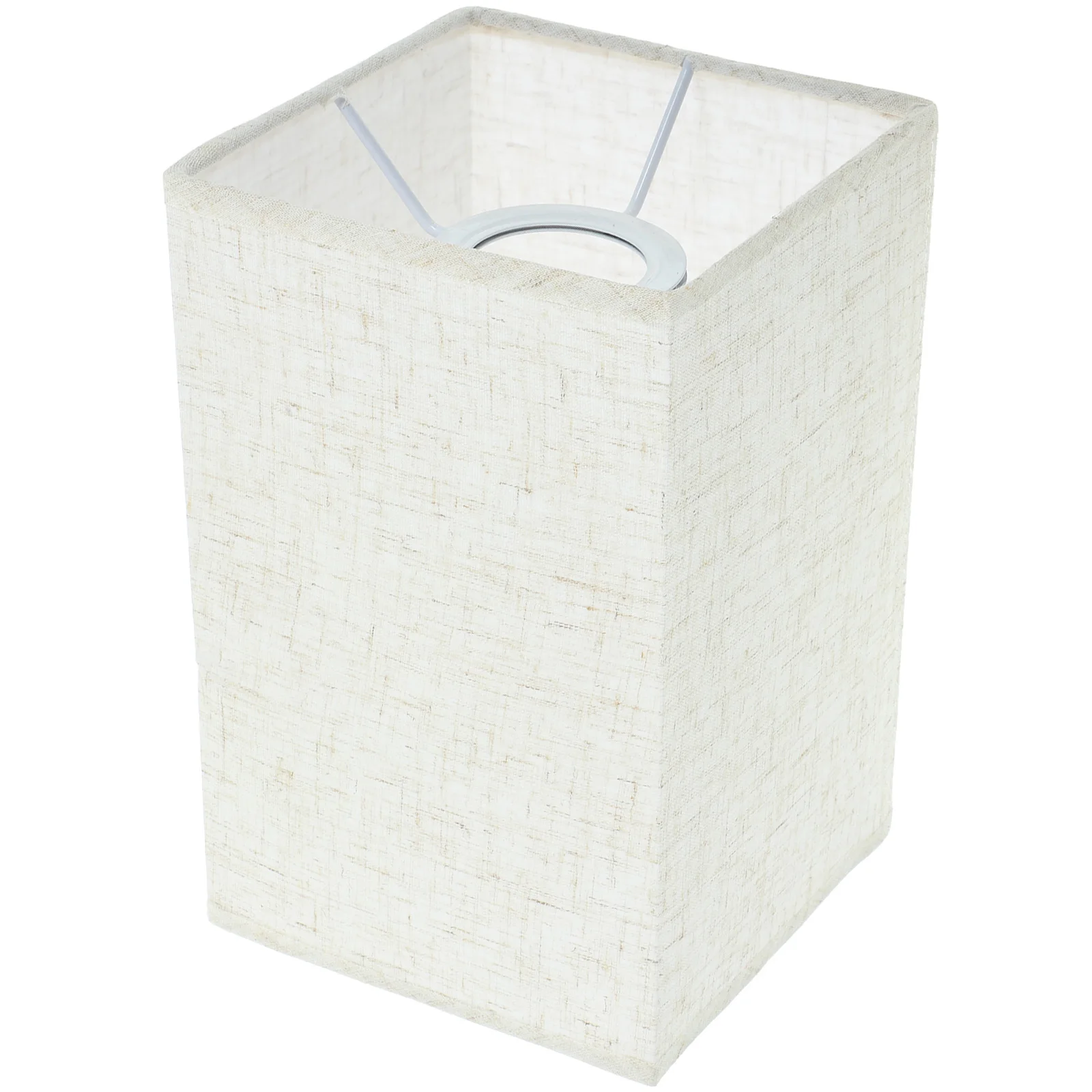 

Linen Lampshade Household Cloth Shades Bedside Small Universal Square Practical Replacement