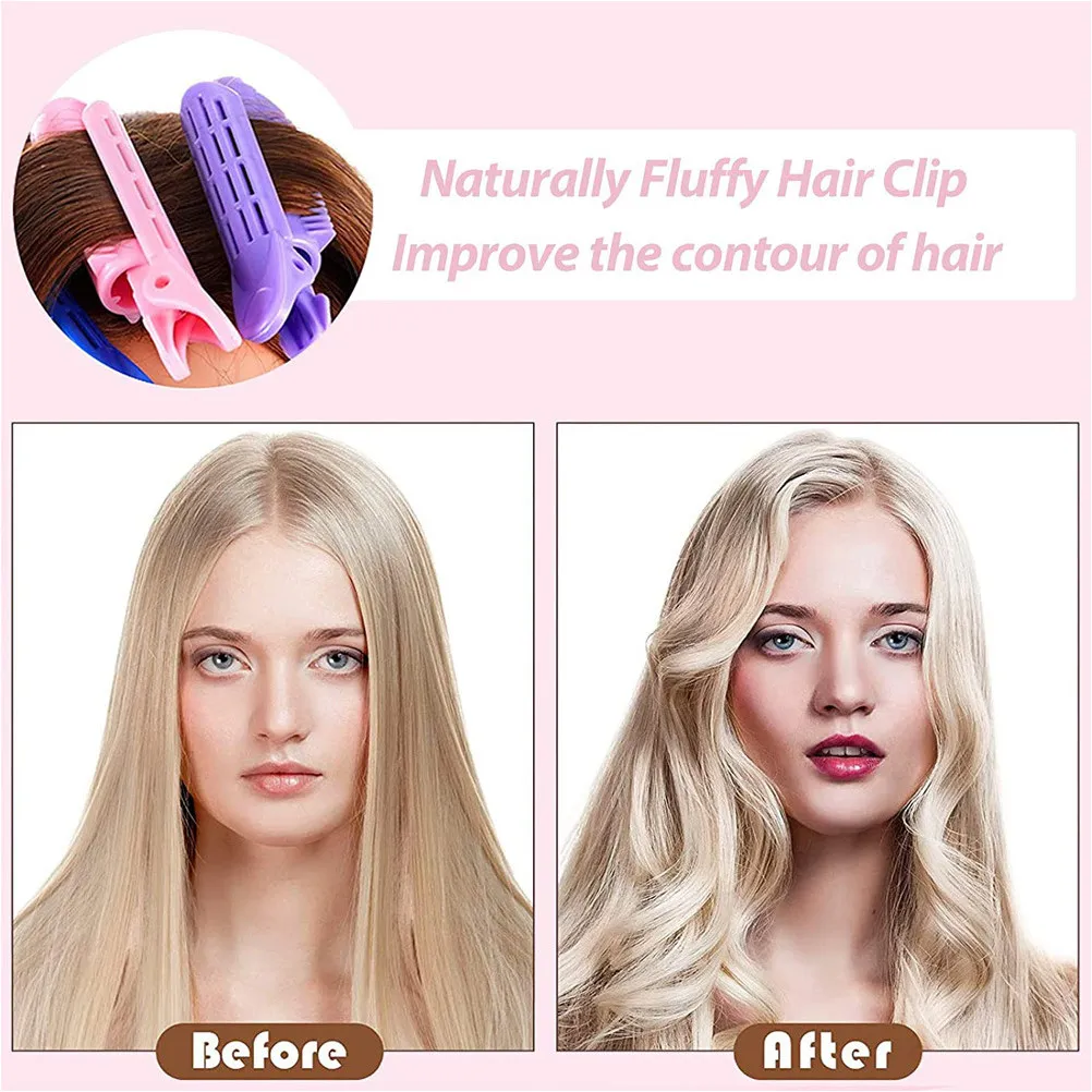 

6Pcs Hair Root Volume Clip Hairdressing Tool Hair Styling Accessories Curl Volume Clip for Women Hairpin
