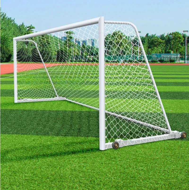 

Best Quality Portable Futsal Football Goal Net Adults Kids Football Fields 11-a Side Soccer Goals Aluminum for Football Cage