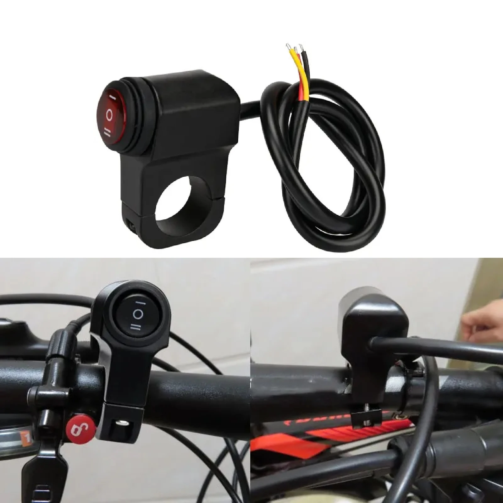 1 PCs Motorcycle Handlebar Switch 7/8