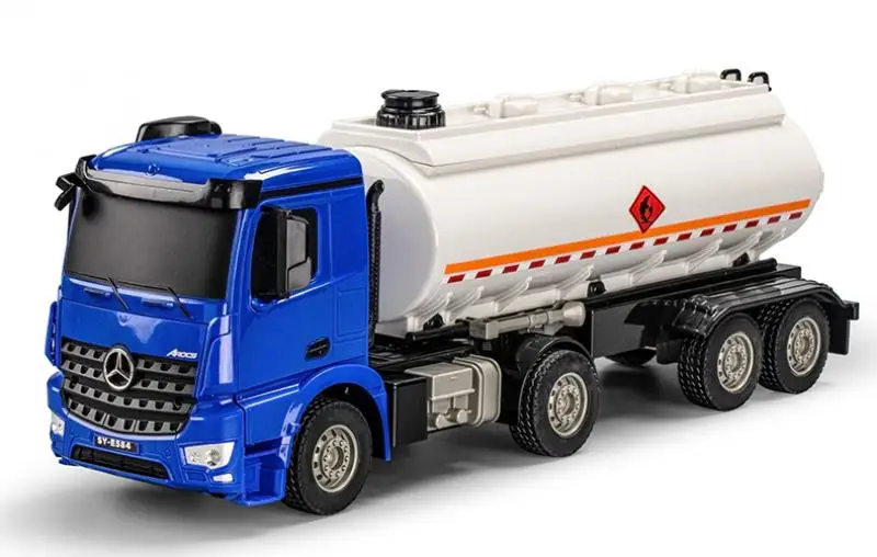 

Double E E584 Rc Oil Tank Truck 1:26 Remote Control Tanker Car Large Model Electric Engineer Vehicle Kids Toys For Boys Gifts