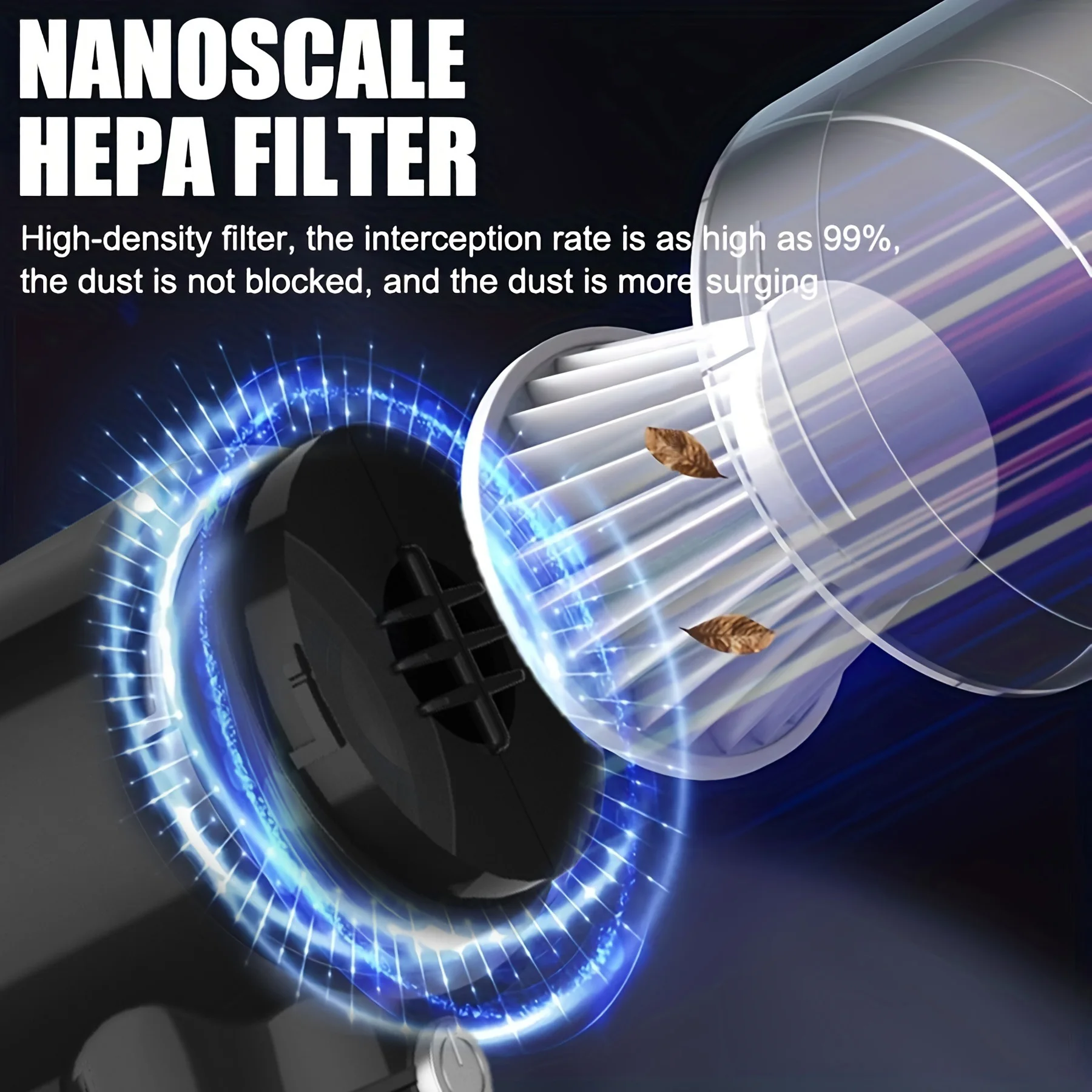 ハンドヘルドコードレス掃除機 TypeC 充電式 車用 家庭用 ペットの毛用 - 軽量 ヘアブラシ付き 延長チューブ付き コンパクト デイリークリーナー