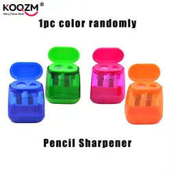 Children's Dual Hole Pencil Sharpener Handheld For Kid Exquisite Pencil Sharpener For School Office