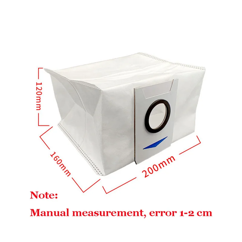 【Buy It Now】24 Pack Vacuum Dust Bags For Ecovacs Deebot X1 Omni Turbo Robot Vacuum Part