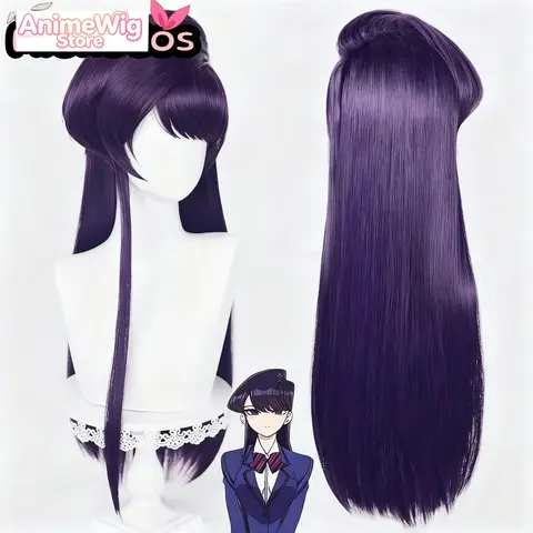 こみ しょうこ Komi Shouko Cosplay Wig MiukoCosplay Anime Komi Can't Communicate Cosplay