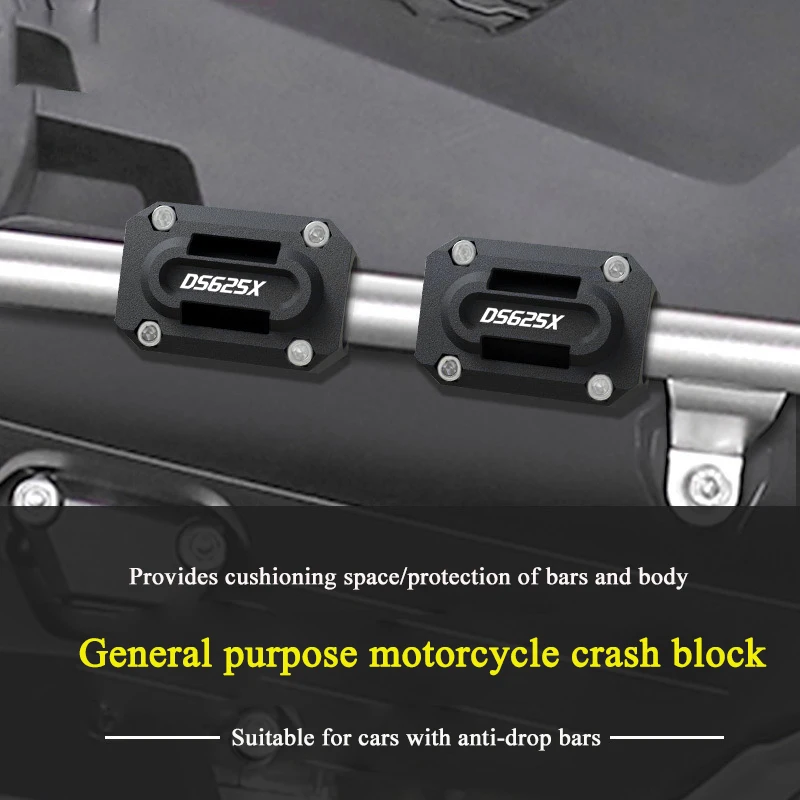 For Loncin Voge Valico 525 DS525X 525DSX DS625X Moto Engine Guard Motorcycle Engine Guard Protector Decorative Block Crash Bar