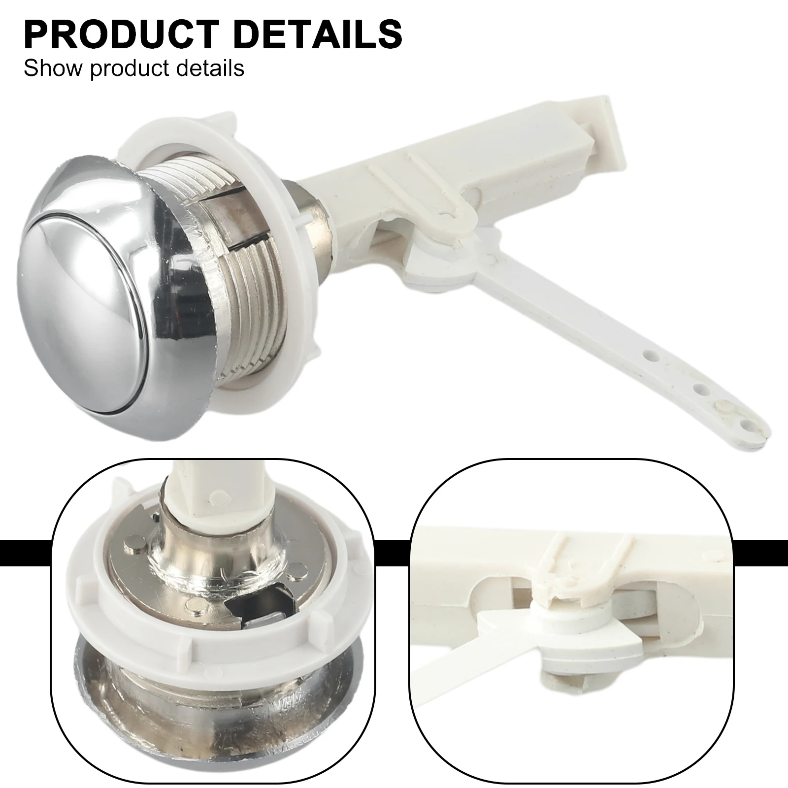 

Отдельный тип смыва бачка для унитаза, кнопки, стержни 12x10x5,5 см для дома, отеля, однокнопочный переключатель управления сливом унитаза