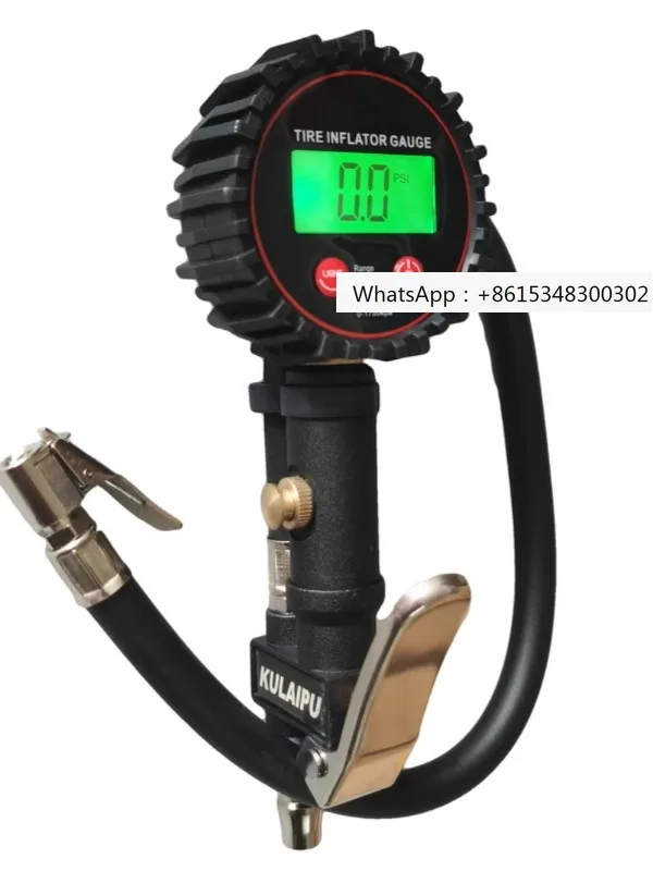 Tire pressure gauge KULAIPU digital display tire pressure gun 86008 electronic high-precision deflated tire pressure gauge