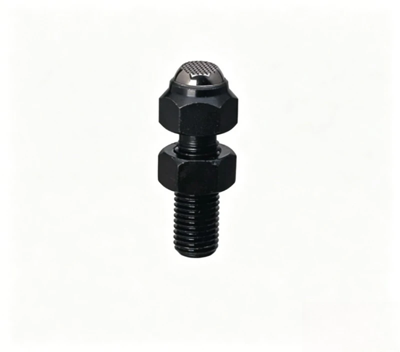 Toothed End Positioning Screw PTA4-0108 /-0210/-0312/-0416/-0520/-0624/-0730 with Steel Ball for Workpiece Locating in Fixtures