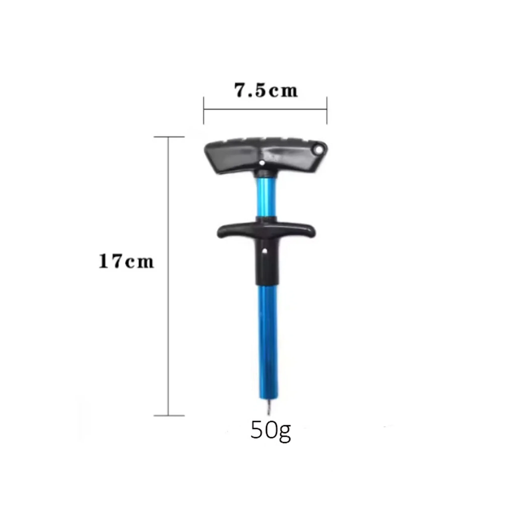 1pc Angeln Haken Remover-Tool Angeln Locken Entferner Aluminium Rohr Haken Detacheur Tragbare Fisch Haken Heraus Extractor – Detail 1