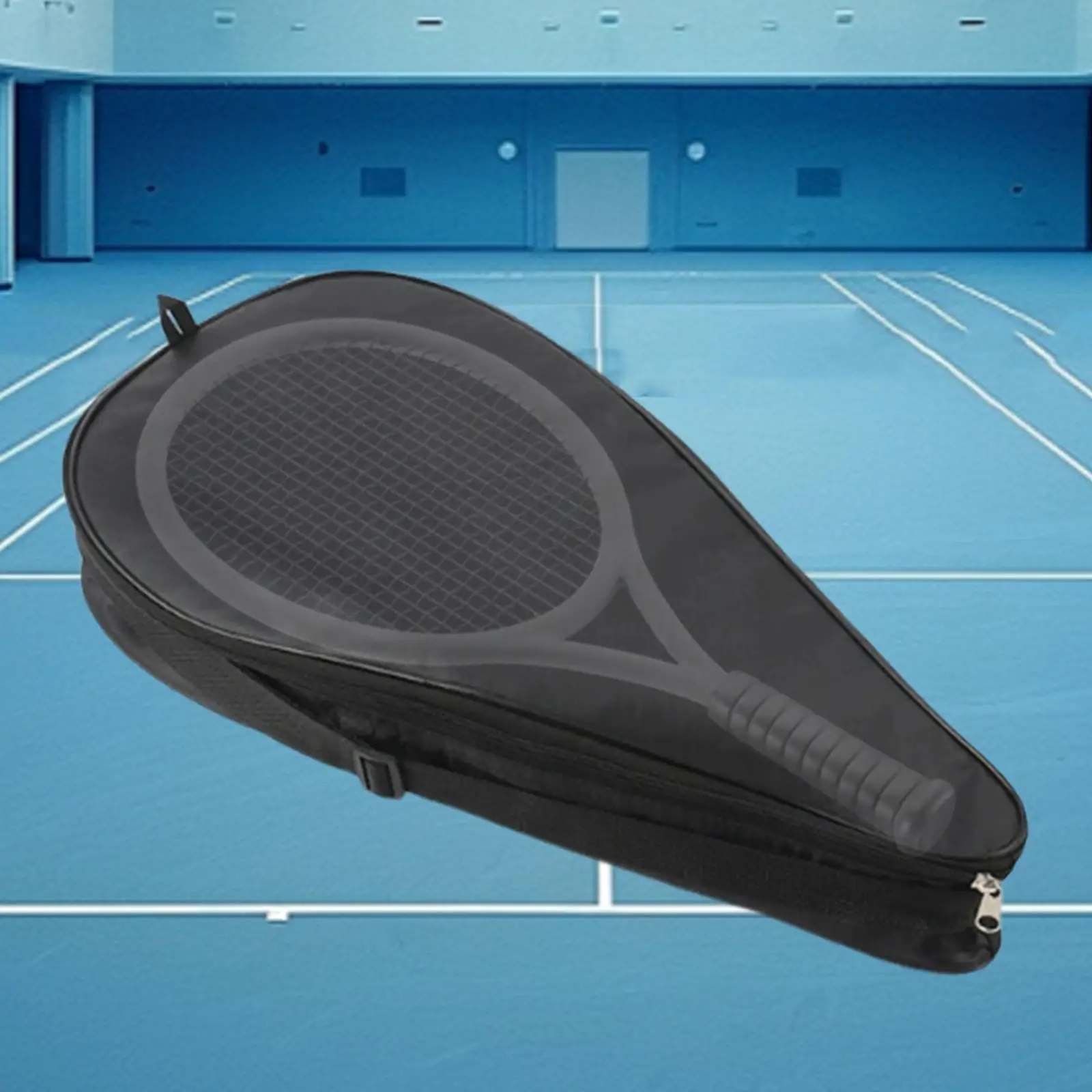 

Tennis Racquet Cover Bag Premium Multifunctional Lightweight Waterproof Oxford