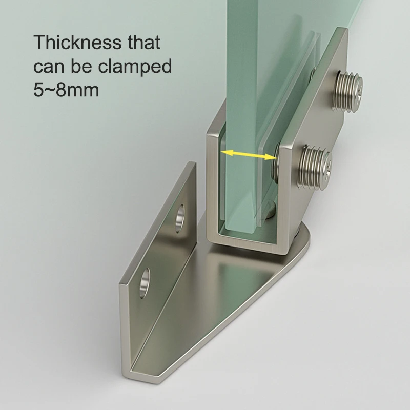 

Стеклянные зажимы из нержавеющей стали 5-8 мм, петли для винных шкафов без перфорации, петли для стеклянных дверей без отверстий, стеклянные петли
