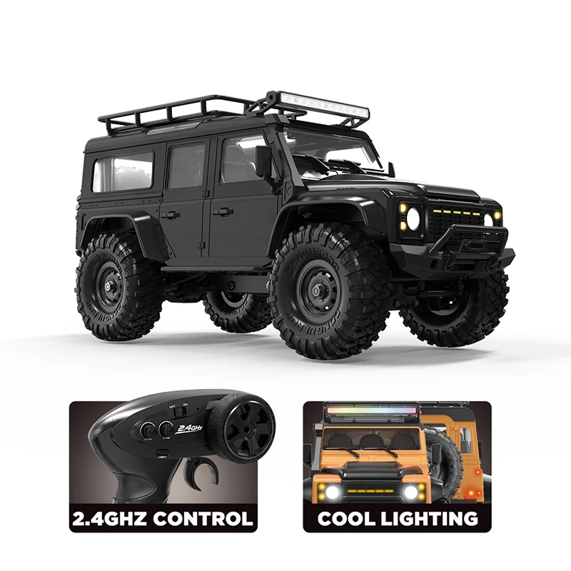 2025 HB-R1601-R1609 1:16 Ford horse Defender Rc Modello di telecomando Simulazione Auto 4WD Fuoristrada arrampicata auto Giocattolo per ragazzi