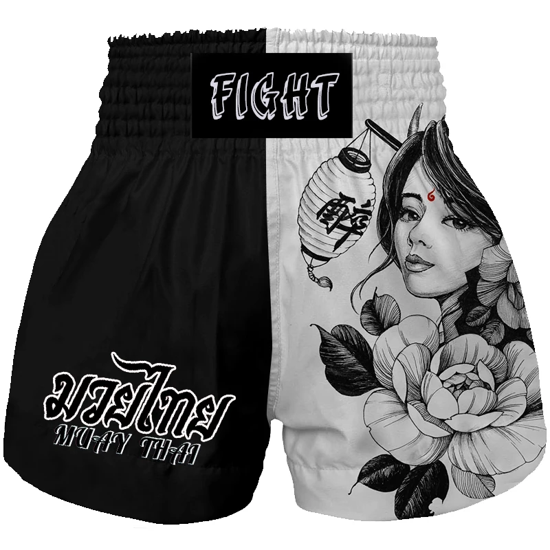 Boxing Muay Thai Shorts MMA Martial Arts Kickboxing Fight Sport Clothing Brazilian Jiu-Jitsu