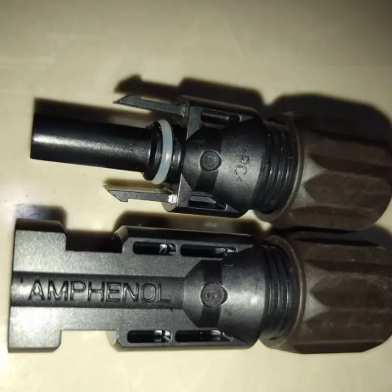 IP65 MCFour DC-Anschlussklemme Original importierte Amphenol-Stecker und Buchsenkopfanschlüsse für Huawei-Wechselrichter