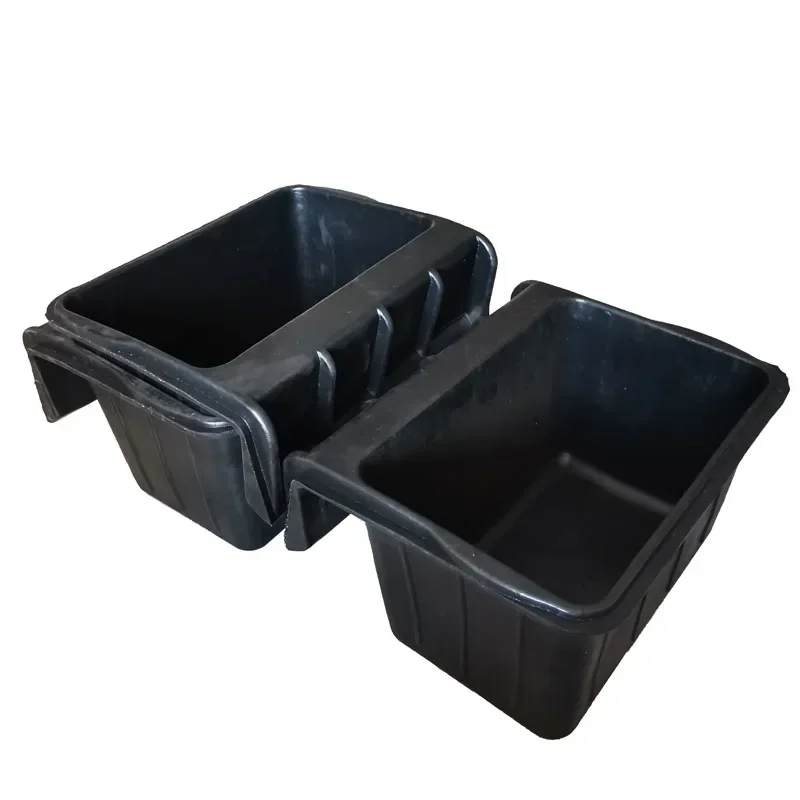 

16L Heavy Duty rubber feed trough, High quality Hanging Manger buckets