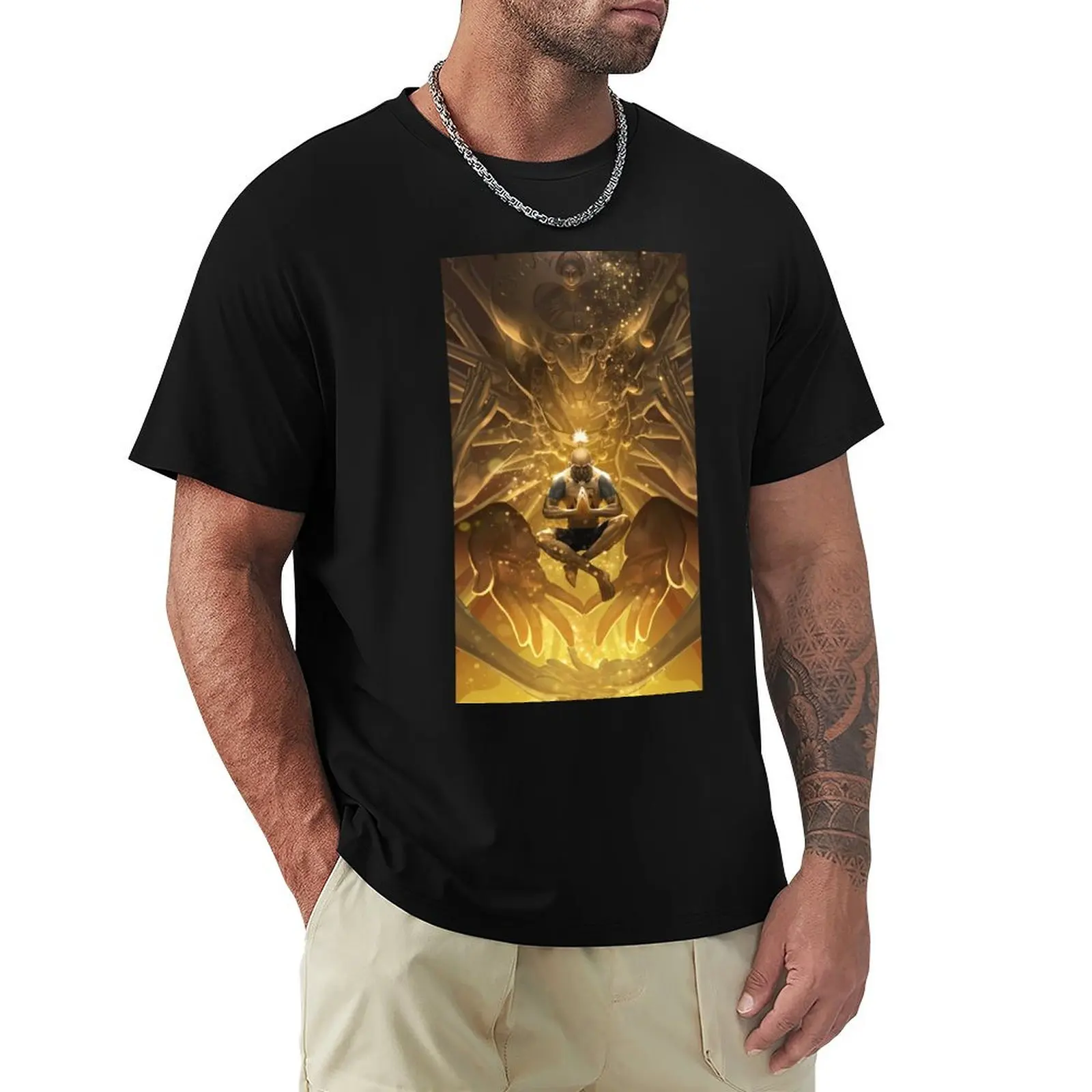 Anime Art - Netero T-Shirt Soft Anti-Shrink Cotton Tee