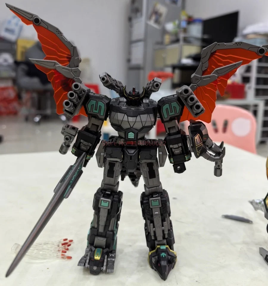 متوفر في المخزون لاكي كات مايكرو كوزموس Mc-03b Mc-05 Mc-01s الوحش لورد أنيمي عمل الشكل روبوت نموذج جمع لعبة هدية الديكور
