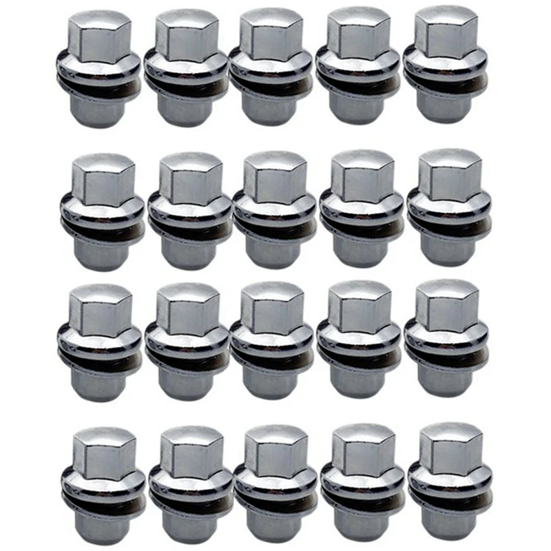 

20 x Alloy Wheel Nut for Land Rover L322 Discovery 3 4 5 Range Rover & Sport RRD500290 M14x1.5