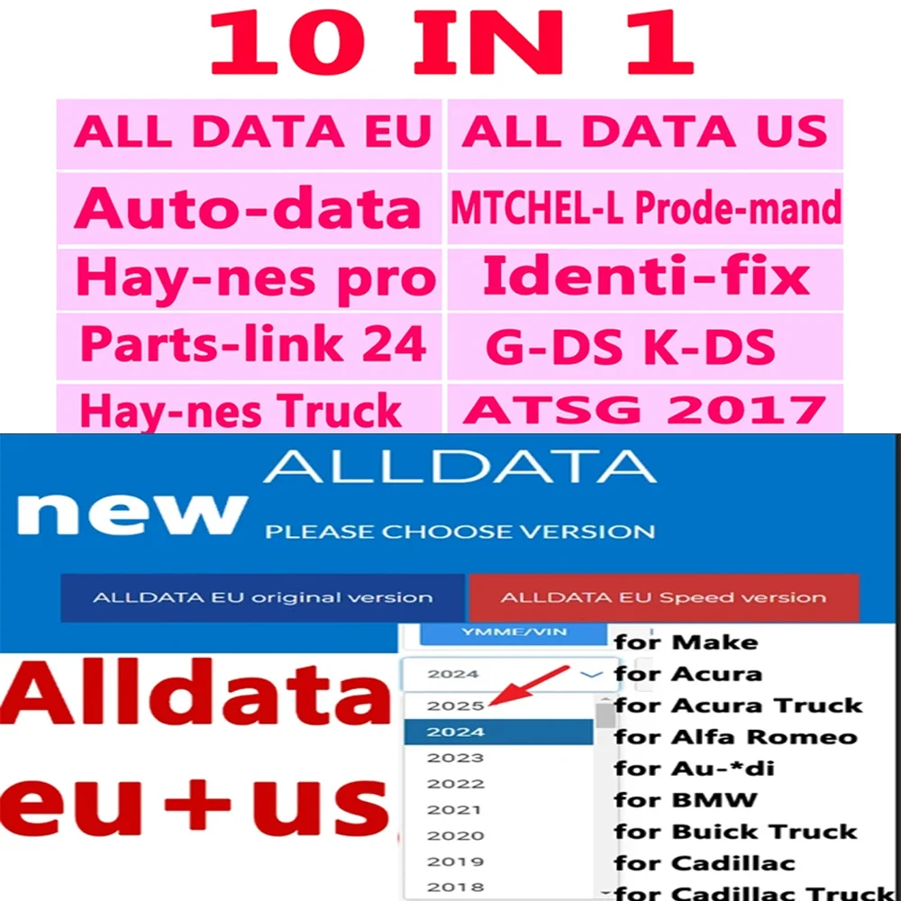 

Full Version 2025 Alldata All Data Auto Data for Mit-chell Ide-ntifix Online Account Working On Any Laptop Repair