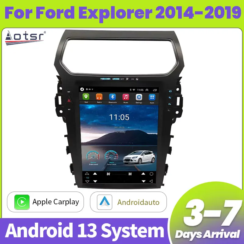 

Мультимедийная магнитола для Ford Explorer 12,1-13,0, 2014 дюйма, Android 2019