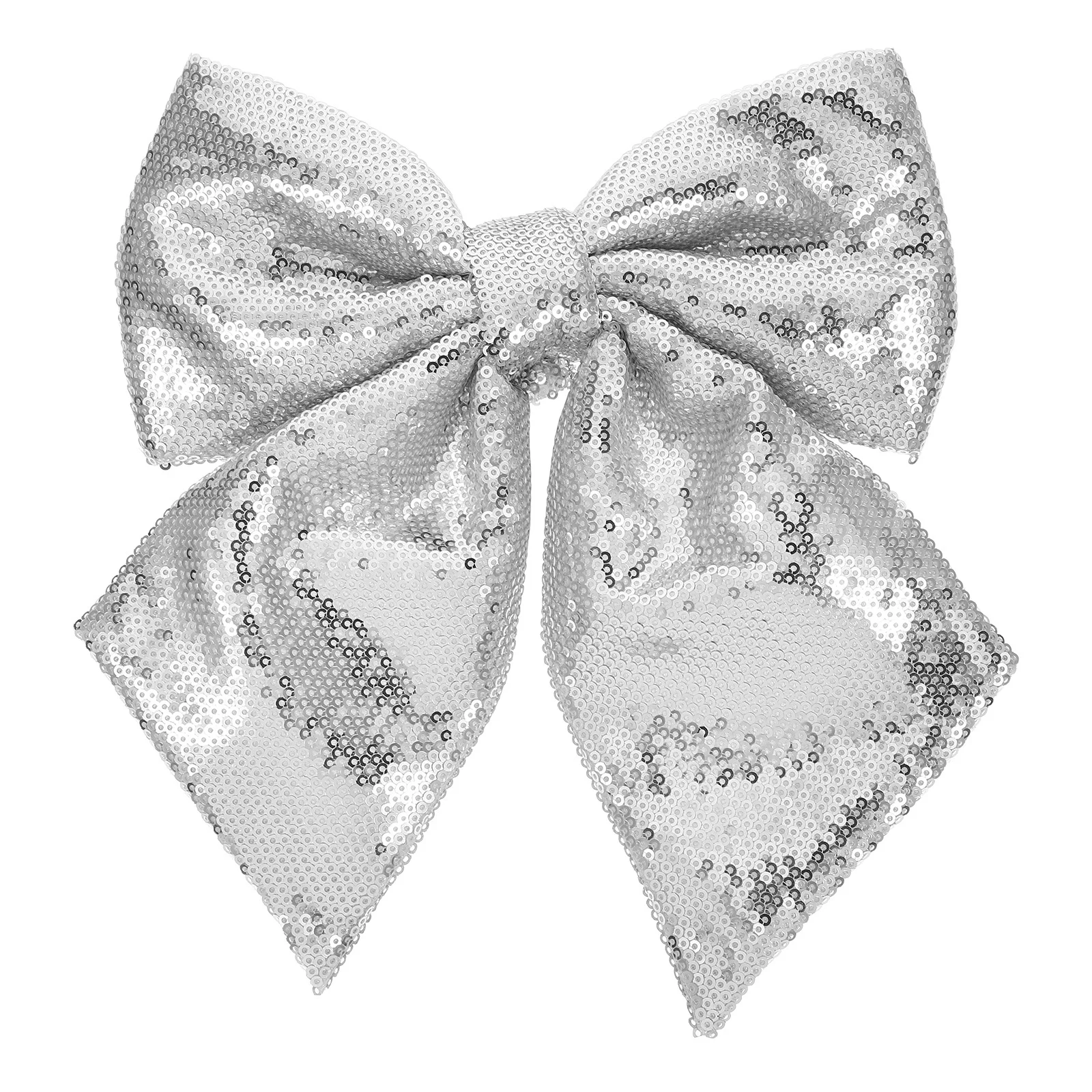 

Christmas Tree Hanging Bowknot Glitter Festive Decorative Ornaments Xmas Party Decoration Craft Supplies Sparkle Bow