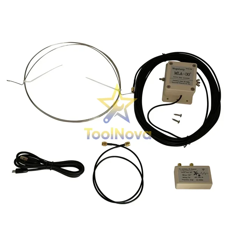 2026*Hotsale MLA-30 Ring Active Receiving Antenna, Low Noise, Medium Wave, Short Wave Antenna, Balcony Erection