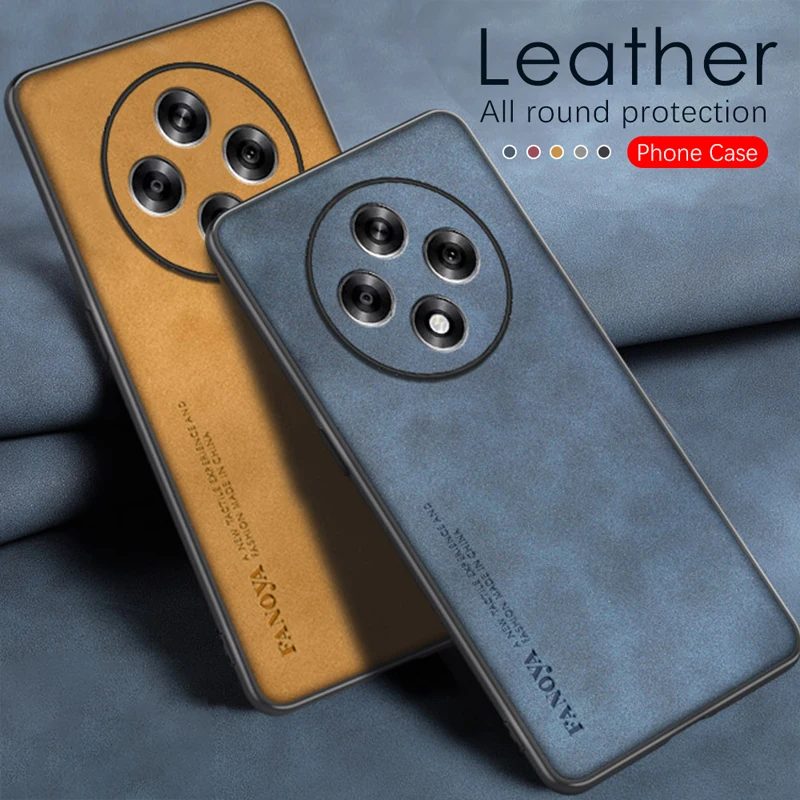 

Leather Case for Oppo A3 A 3 Frosted Silicone Protection Full Camera Hard Luxury Phone Cover OppoA3 PKA110 Coque Shell