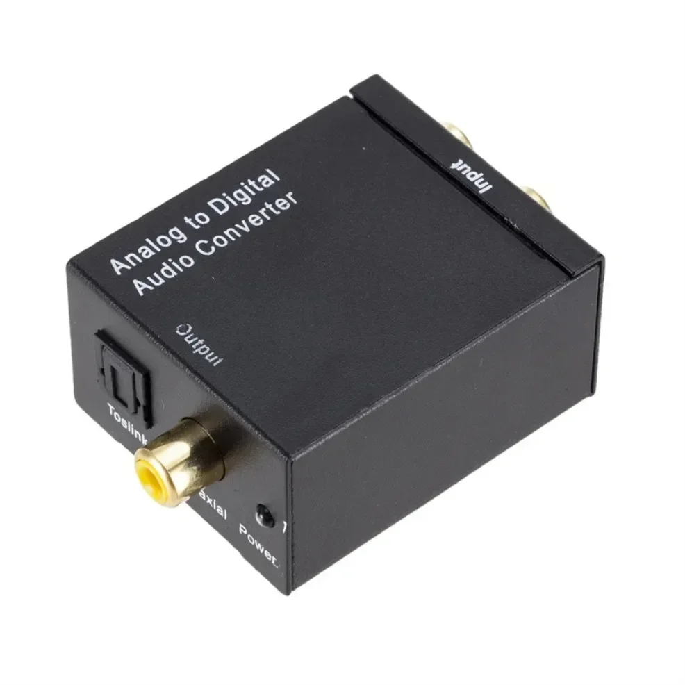 Analog to Digital Audio Converter Amplifier Decoder Optical Coaxial RCA Toslink Audio Adapter SPDIF Adaptor for TV Xbox view 3