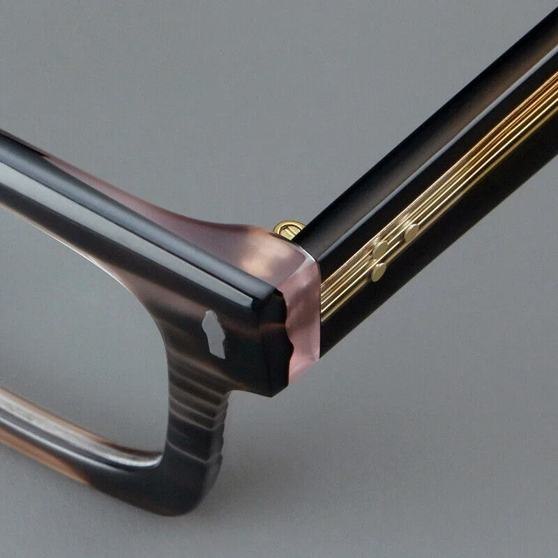 Поляризованные солнцезащитные очки из ацетата для мужчин и женщин, роскошные брендовые солнцезащитные очки, винтажные модные очки в оправе