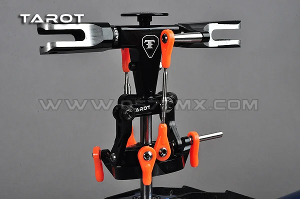 Tarot Helicopter Parts 450pro Ball Link Linkage Rod Tl45045 Black / Orange