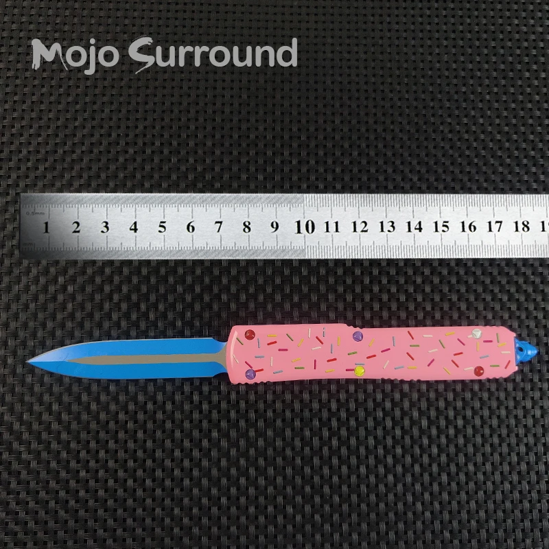 Micro Ultra Knife Dessert Warrior UT UTX Full Size Donut Pink EDC Self Defense Pocketknives Tactical Pocket Knife A44 Tech