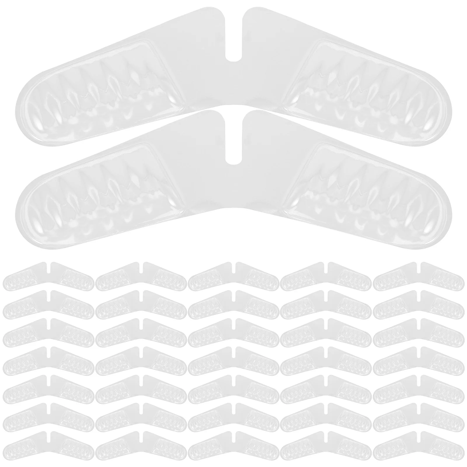 50pcs Stays Shirts Support Women Stays Dress Shirt Dress Shirt Shaper Collar Inserts Collar Support For Mens Shirts