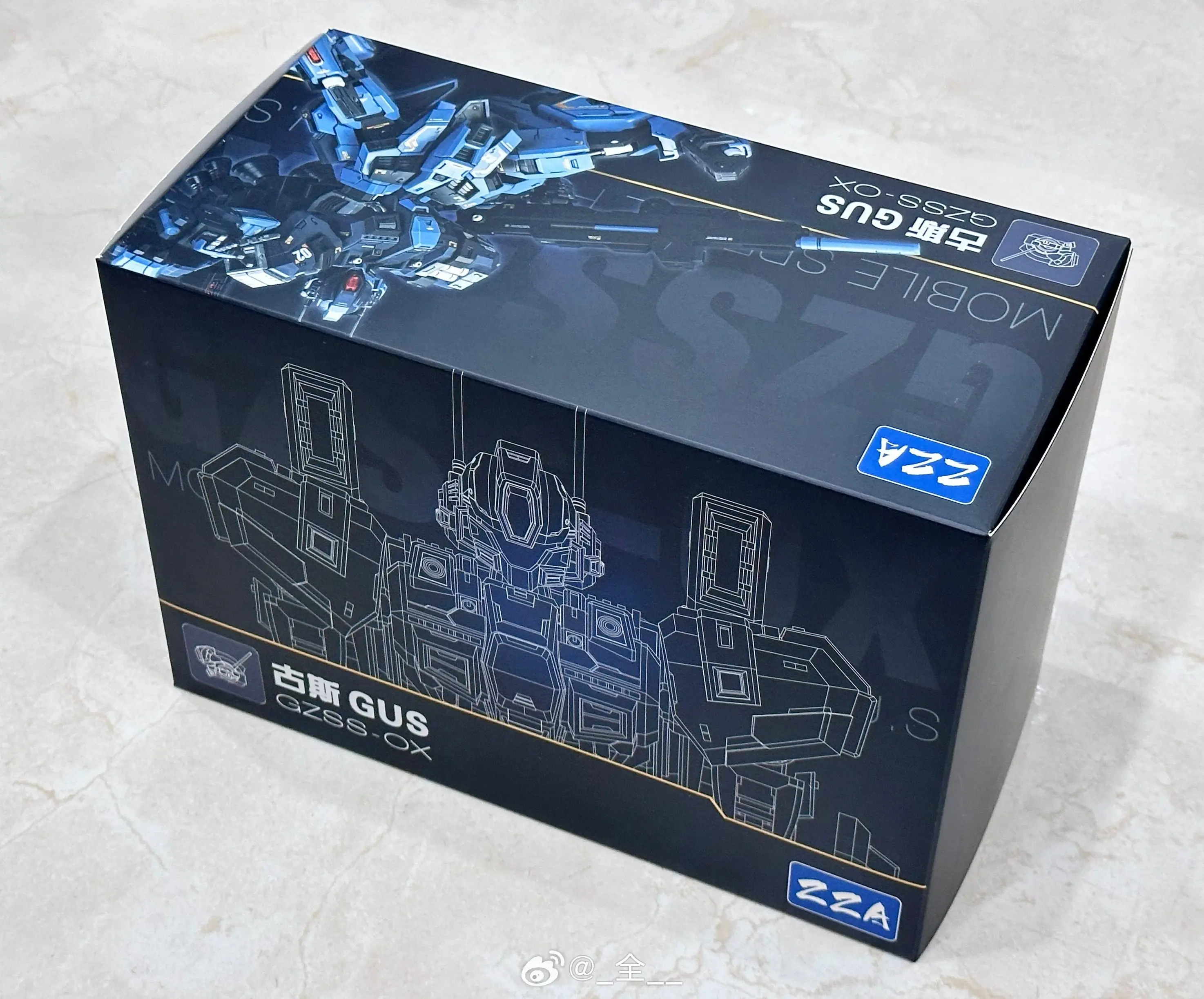 Op voorraad ZZA Model Gzss-Ox-Gus Assemblagemodel Kit 1/100 Gus Gzss-Ox Actiefiguren Abs Collectie Beeldje Model Speelgoed Cadeau