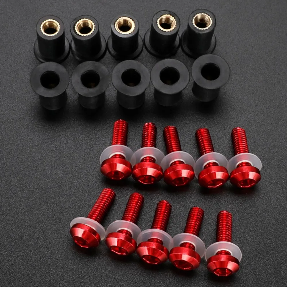 

10PCS M5 Windscreen 5mm Windshield Bolts Screw Kits For YAMAHA T-MAX500 XP500 T-MAX530 XP530 TMAX530 TMAX 560 SX/DX/MAX TECH