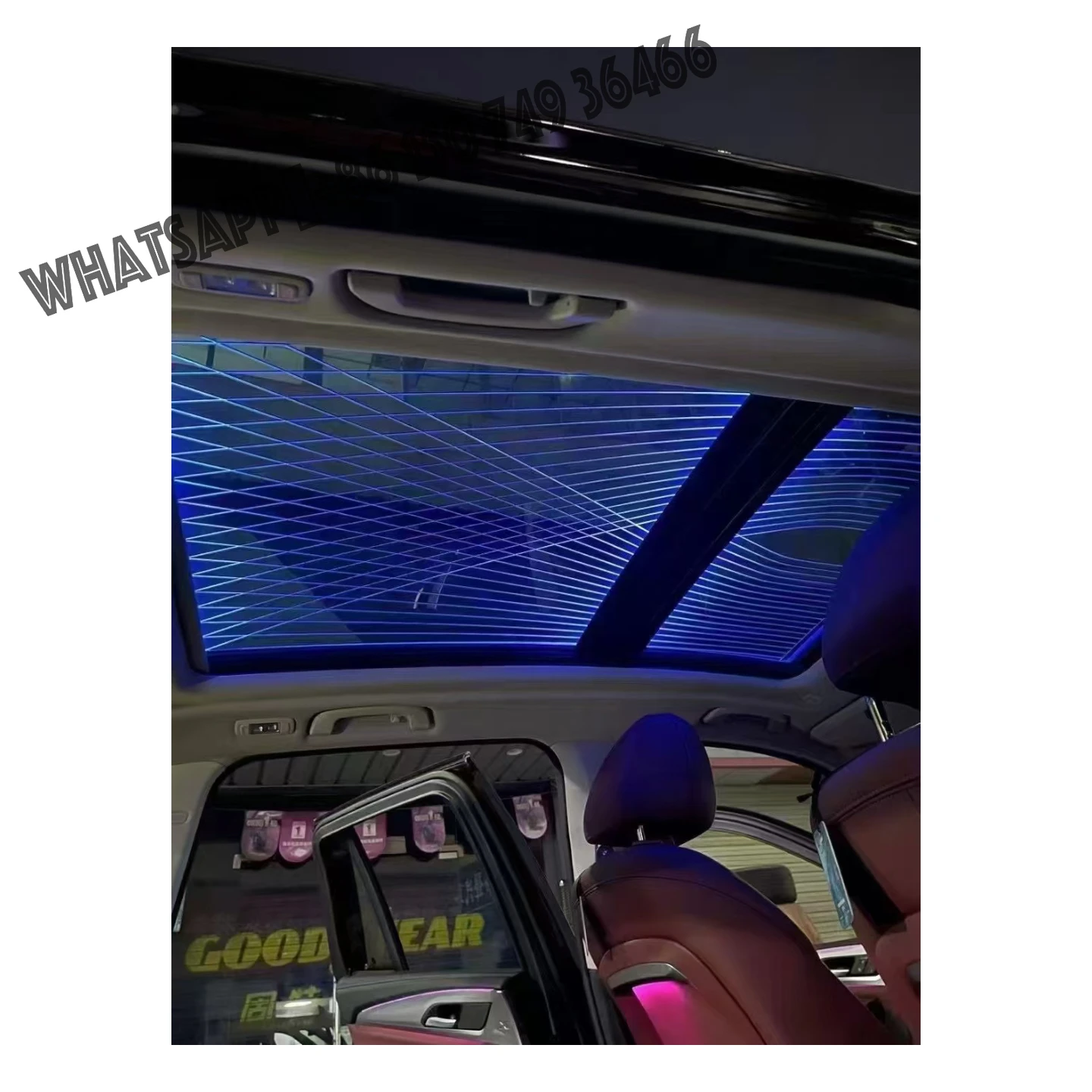 

Car Interior Accessories Symphony Ambient Light Suitable for BMW X7 G07 Car Sunroof Starry Sky Film Light Sky Decoration