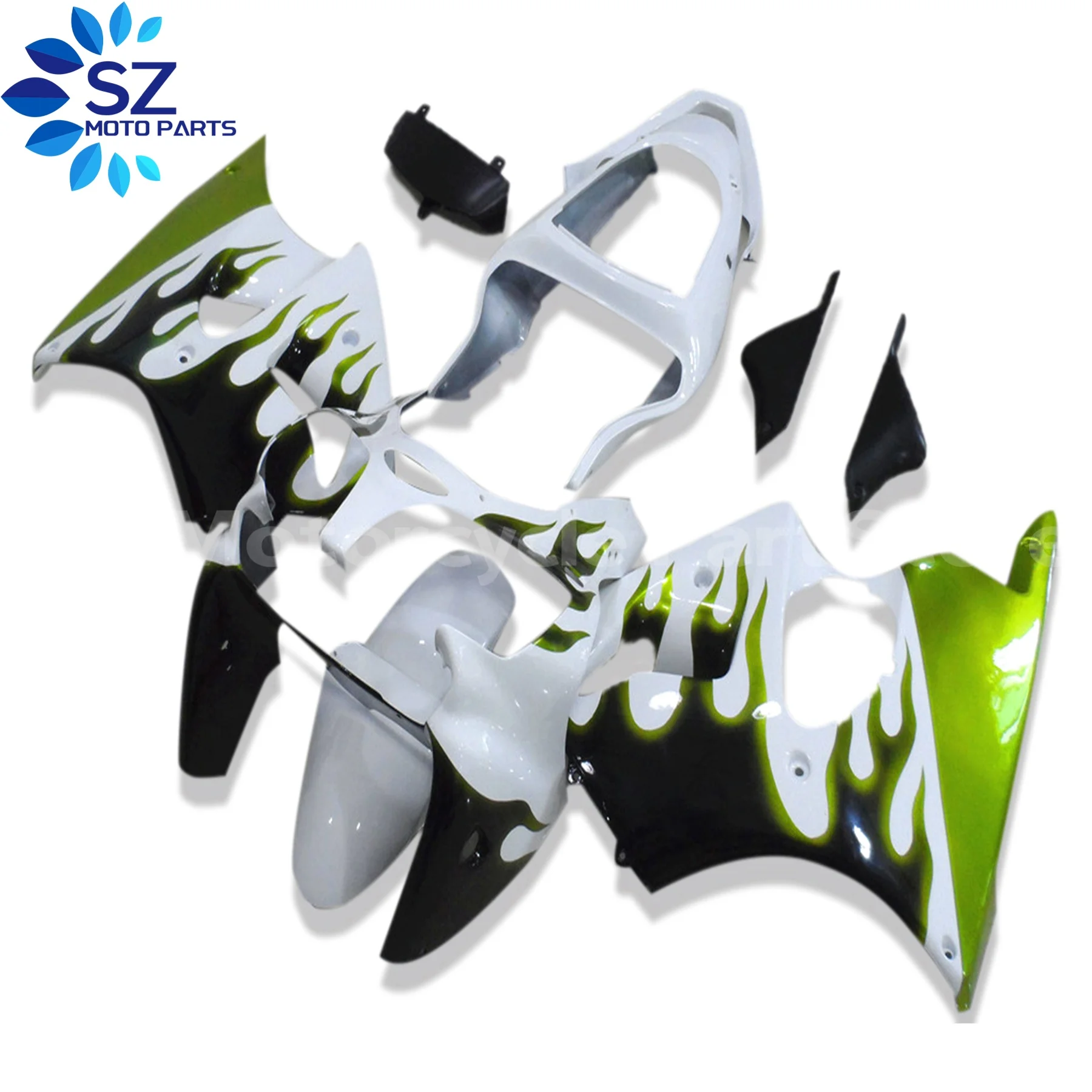 

Motorcycle Fairing Kit Fit For KAWASAKI Injection Molding ZX 6R 2000-2002 ABS Fairings Ninja 636 ZX6R 00 01 02
