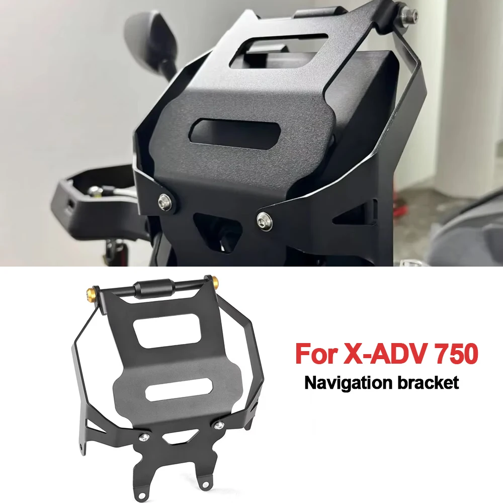 

Для Honda XADV750 X-ADV 750 2021-2025 новые аксессуары для мотоциклов, держатель для мобильного телефона, подставка, GPS-навигационная пластина, кронштейн