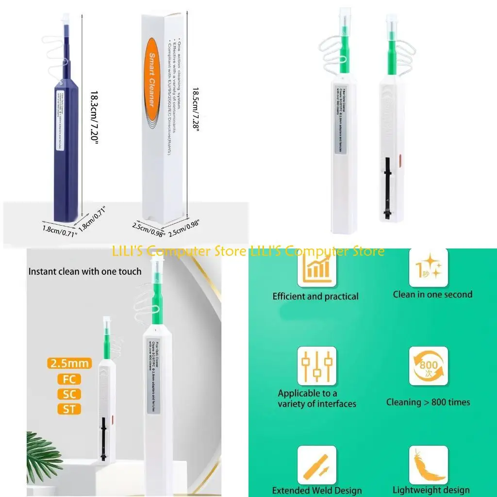 

A52B Fiber Connector Cleaning Pen for 2.5mm Ferrules for FC ST and for FC