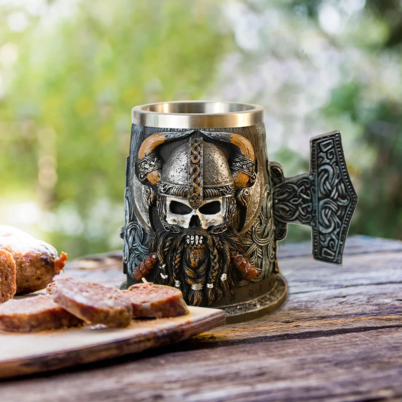

Best-Selling Medieval Wine Cup - Nordic Viking Odin Cup, Pirate Beer Mug & Coffee Mug